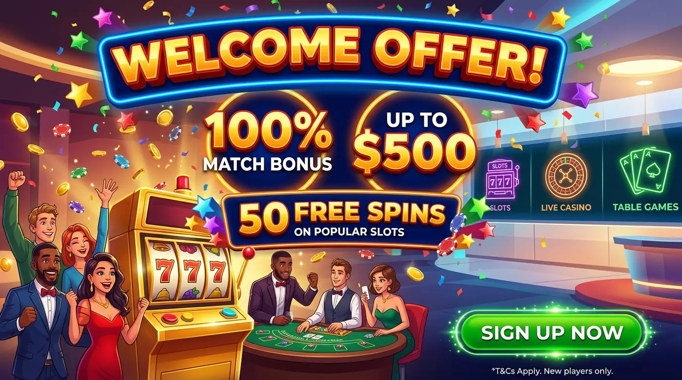 Hippozino casino welcome offer